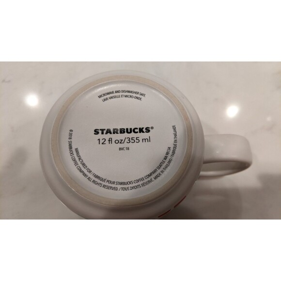 STARBUCKS 2018 Christmas Holiday Mint Hollyberry Mug/Cup 12 OZ NEW! - Picture 5 of 5